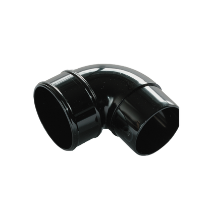 Kayflow Rainwater 90° Round Bend Black