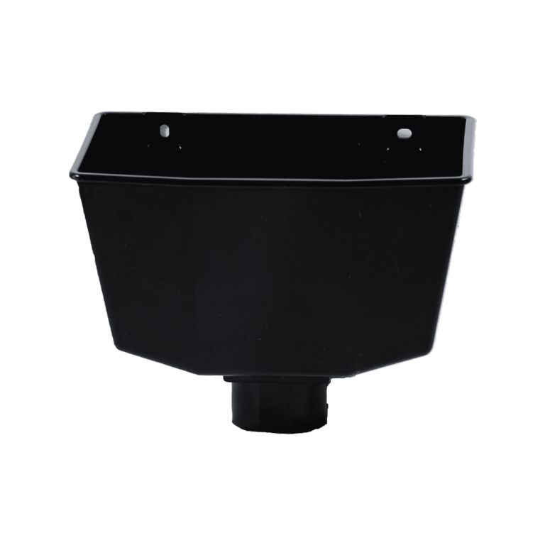 Kayflow Rainwater Round Hopper Head Black