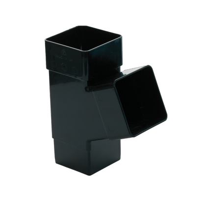 Kayflow Rainwater 112.5° Square Branch Black