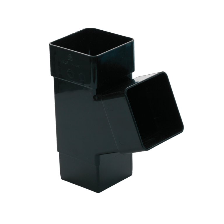 Kayflow Rainwater 112.5° Square Branch Black