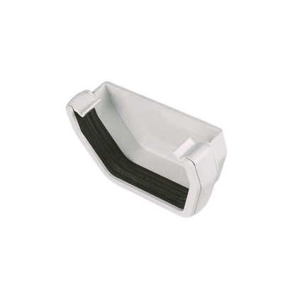 Kayflow Rainwater Square External Stop End White