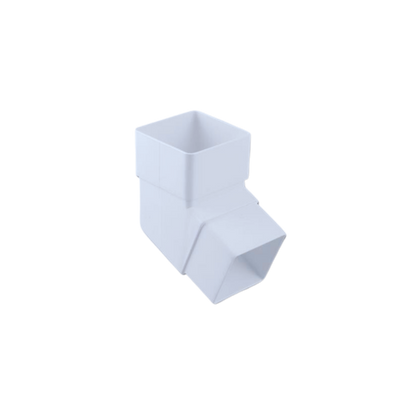 Kayflow Rainwater 112.5° Square Offset Bend White