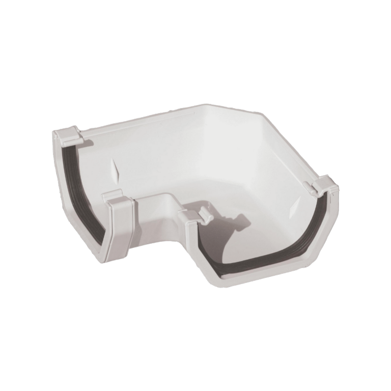 Kayflow Rainwater 90° Square Angle White