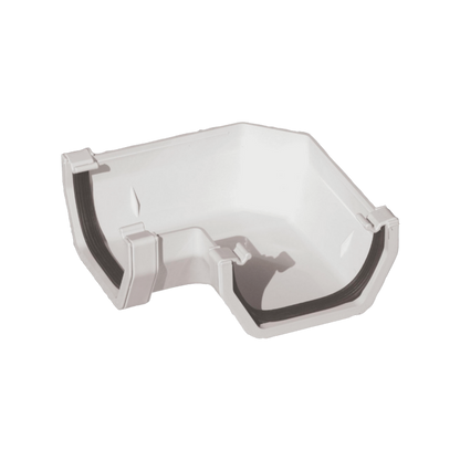 Kayflow Rainwater 90° Square Angle White
