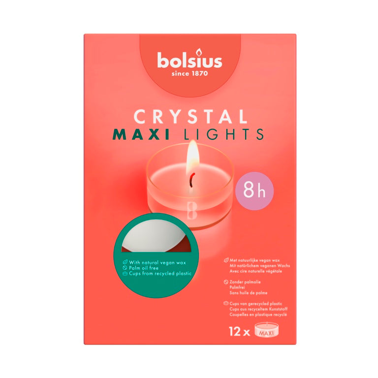 Bolsius Maxi Light White