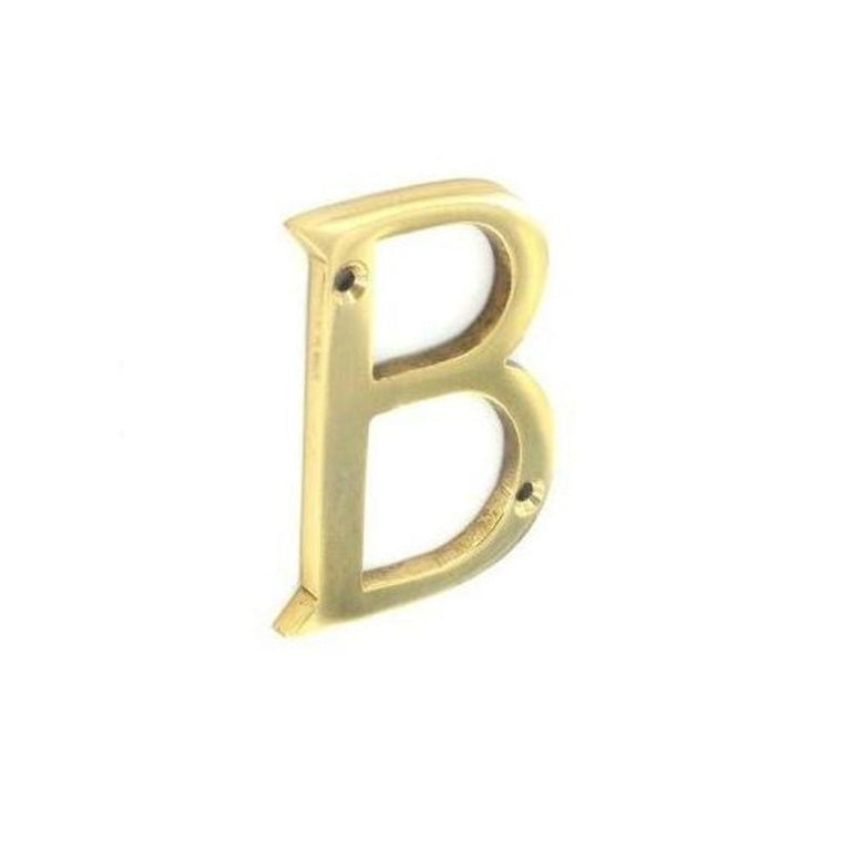 Securit Brass Letter B