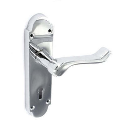 Securit Richmond Chrome Lock Handles (Pair)