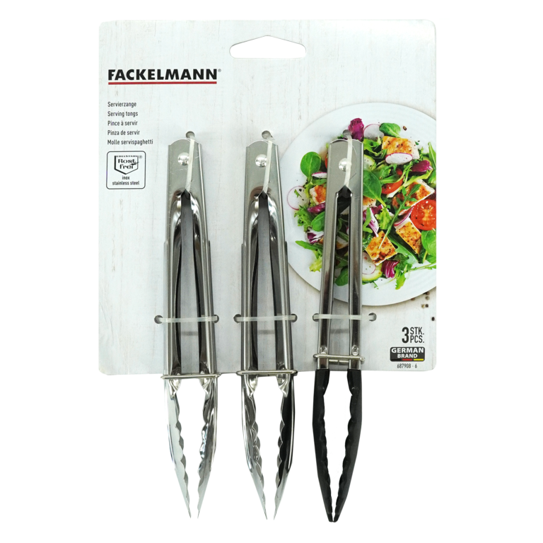Fackelmann Stainless Steel Tongs