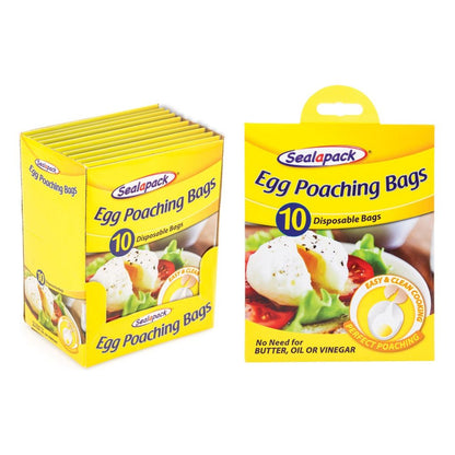 Sealapack Egg Poaching Bags 10 Pack