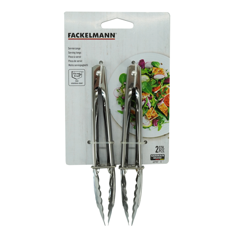 Fackelmann Stainless Steel Tongs