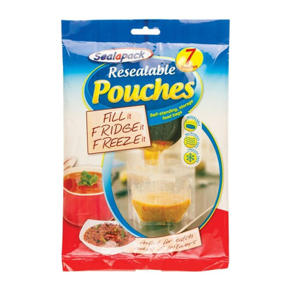 Sealapack Resealable Pouches 7 Pack