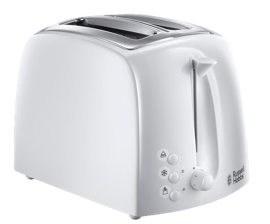 Russell Hobbs Textures Toaster White