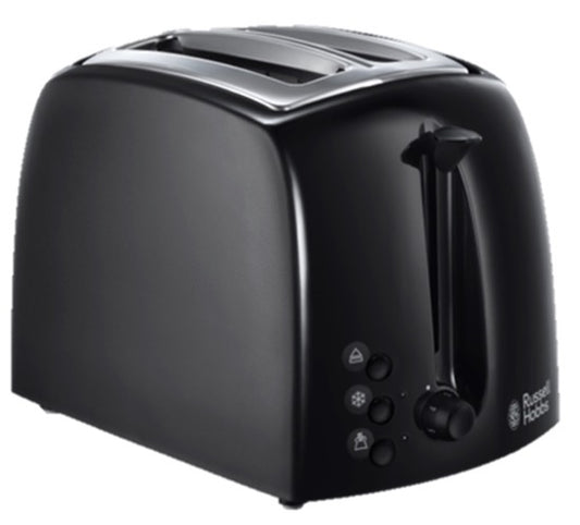 Russell Hobbs Textures Toaster Black