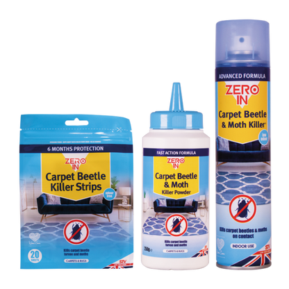 Zero In Carpet Beetle & Moth Killer Kit