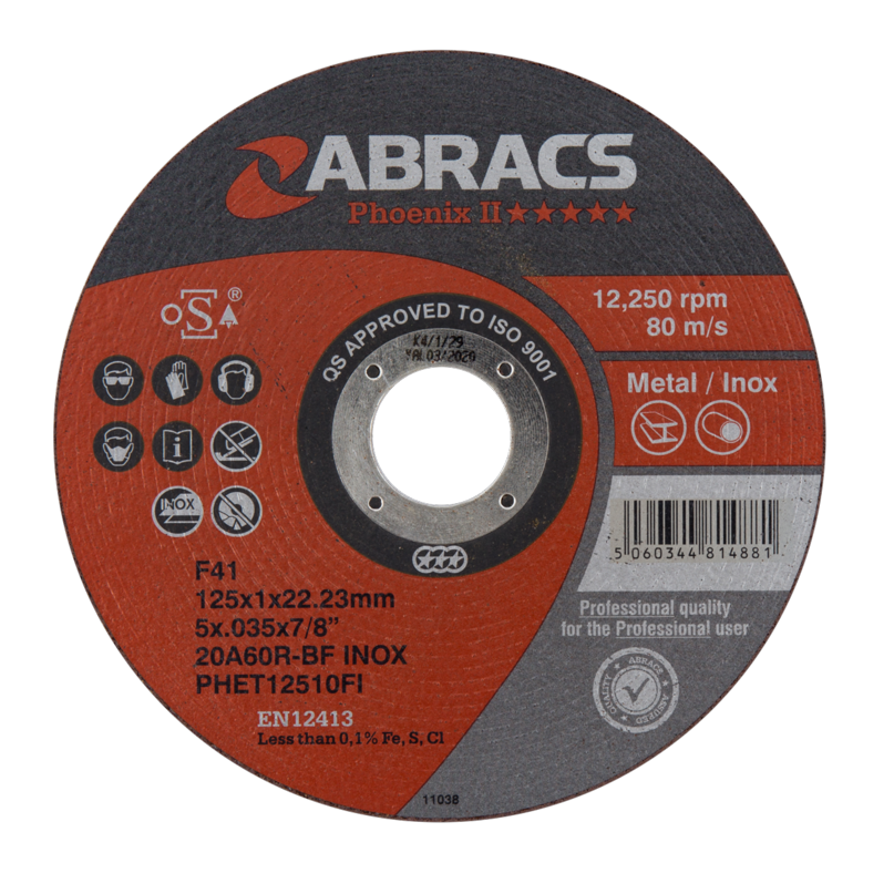 Abracs Phoenix II Extra Thin Cutting Disc