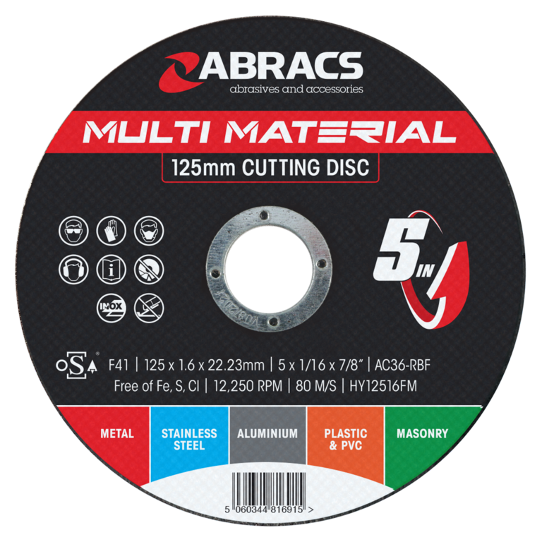 Abracs Multi Material 5in1 Cutting Disc