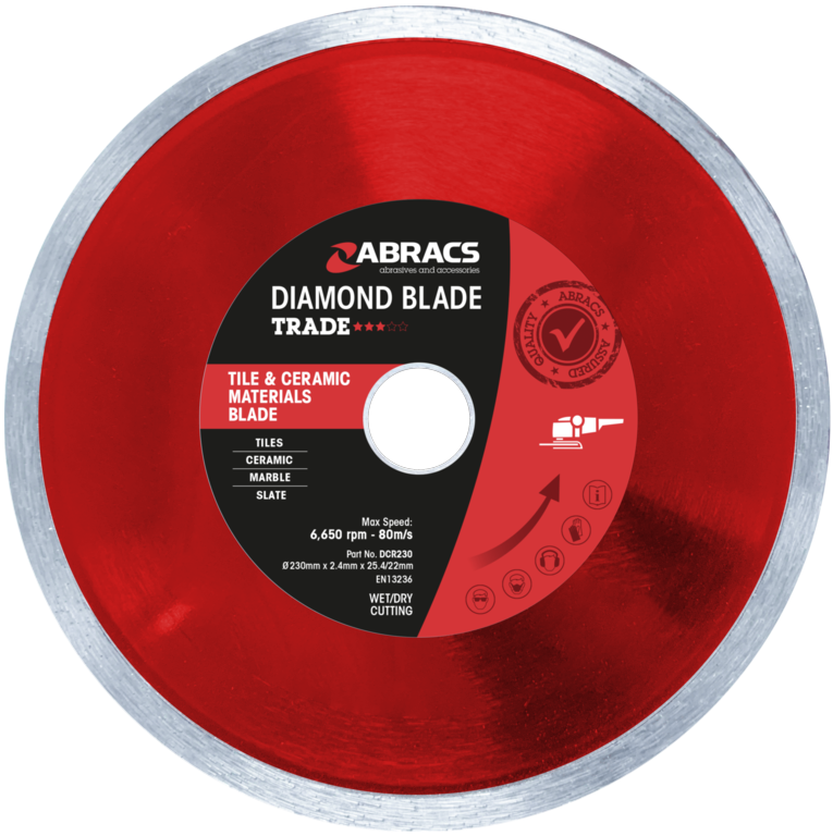 Abracs Tile & Ceramic Diamond Blade