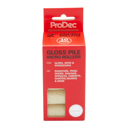 ProDec Gloss Pile Micro Rollers 2"