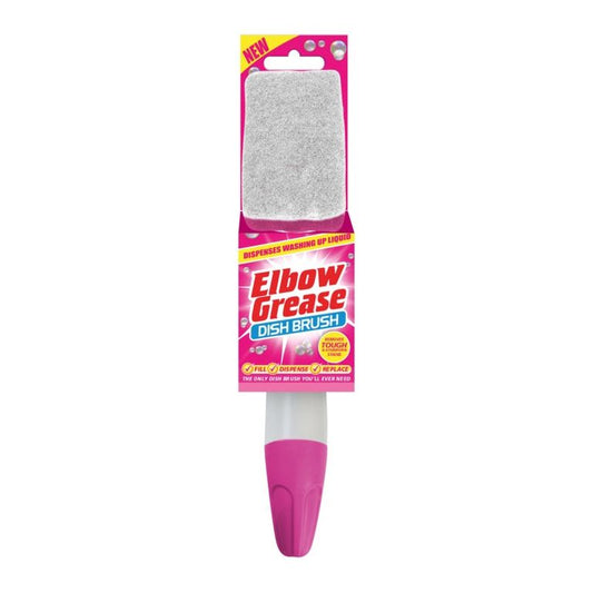 Elbow Grease Pink Dish Brush