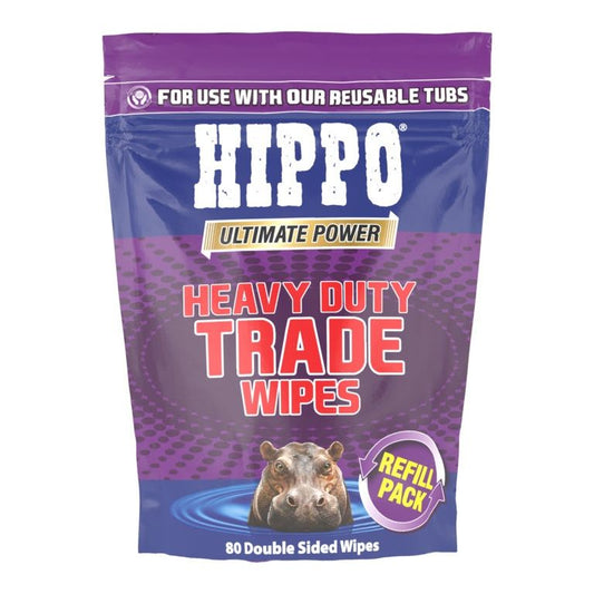 Recharge de lingettes commerciales robustes Hippo