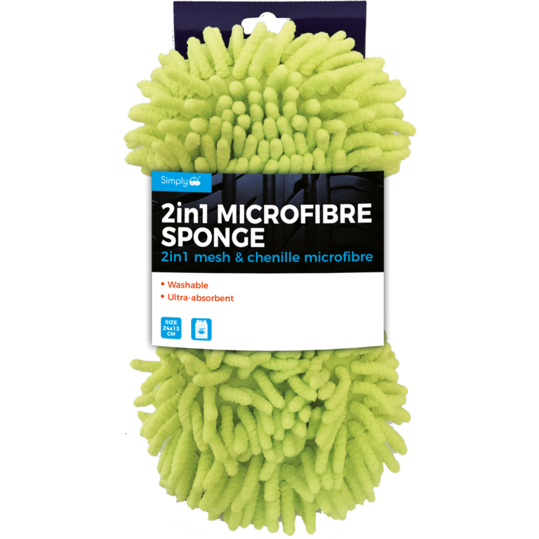 JRP 2 In 1 Microfibre Sponge