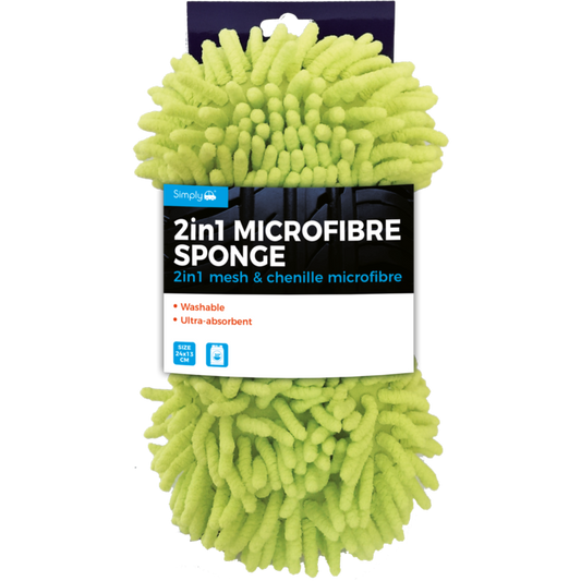JRP 2 In 1 Microfibre Sponge