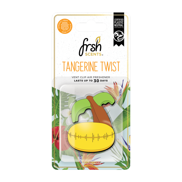 JRP Tangerine Twist 3D Island Vent Air Freshener