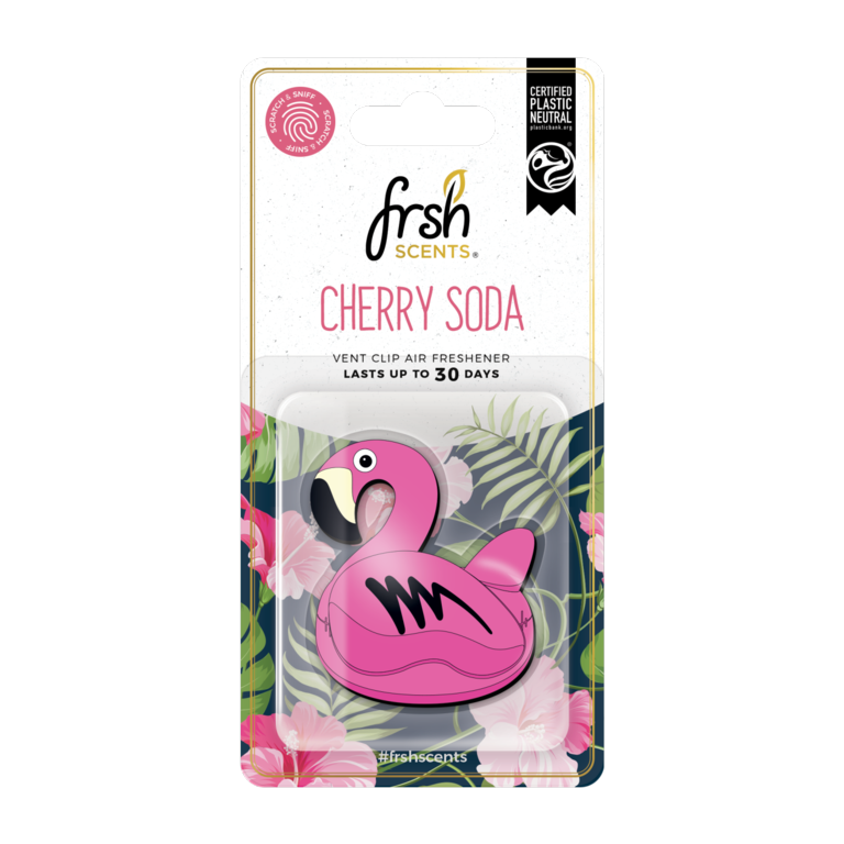 JRP Cherry Soda 3D Flamingo Vent Air Freshener