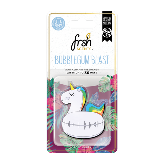 Désodorisant d'aération JRP Bubblegum Blast 3D Licorne