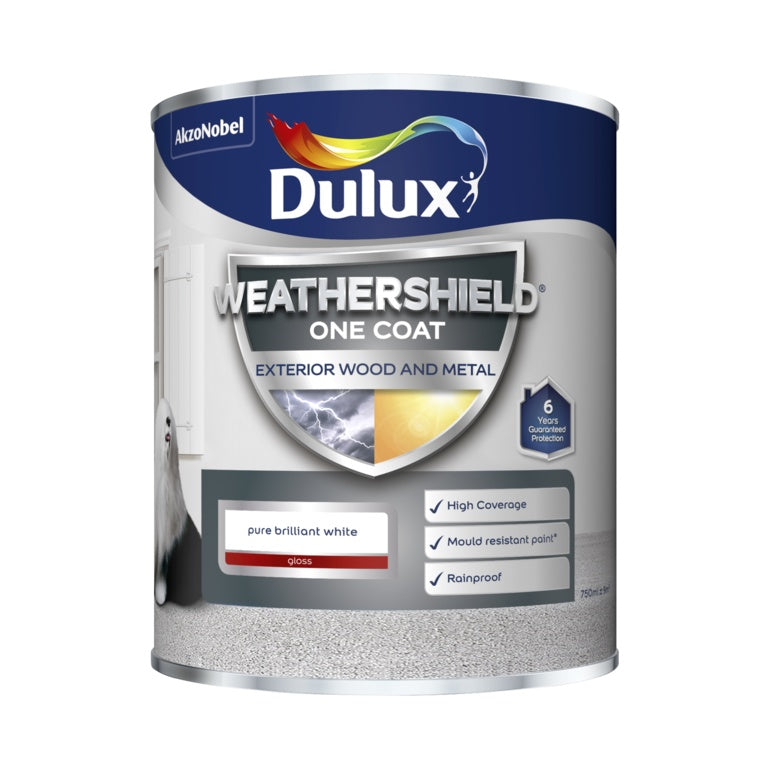 Dulux Weathershield Monocapa Brillo 750ml