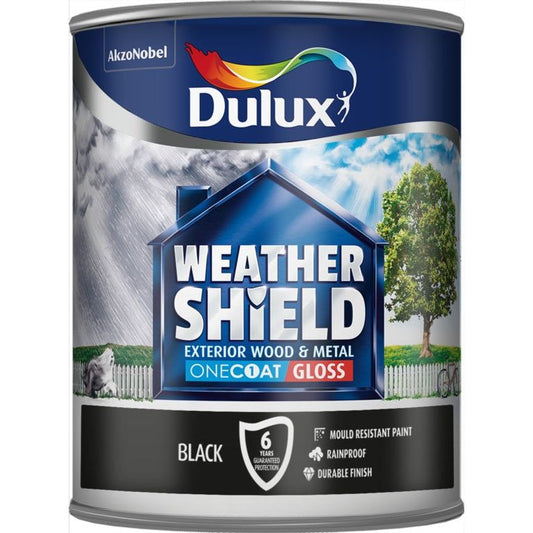 Dulux Weathershield One Coat Gloss 750ml