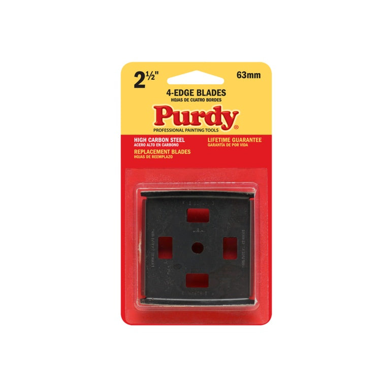 Reemplazo del raspador de carburo de cuatro filos Purdy