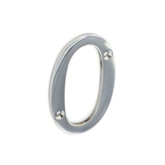 Securit Chrome Numeral 75mm