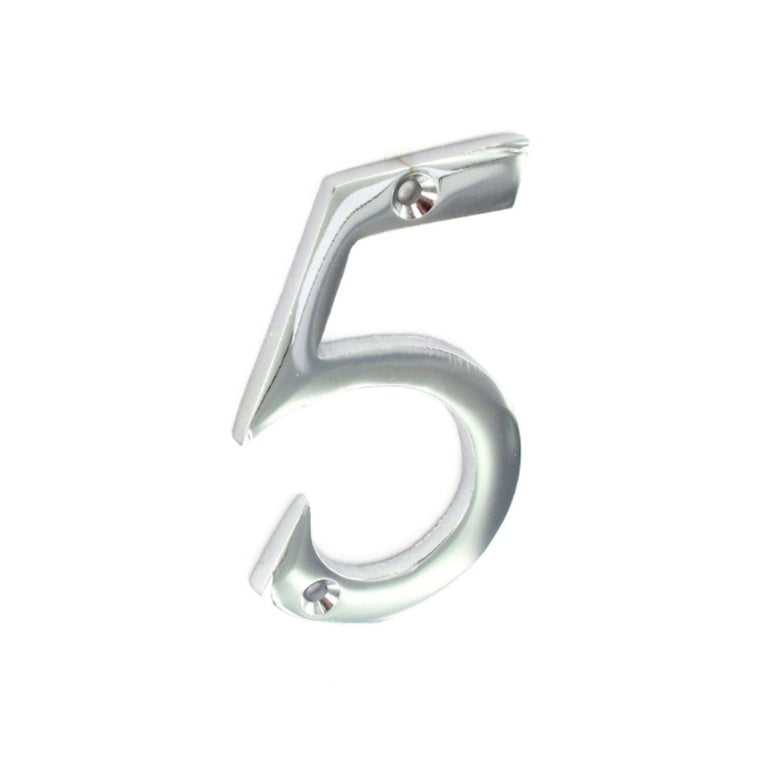 Securit Chrome Numeral 75mm