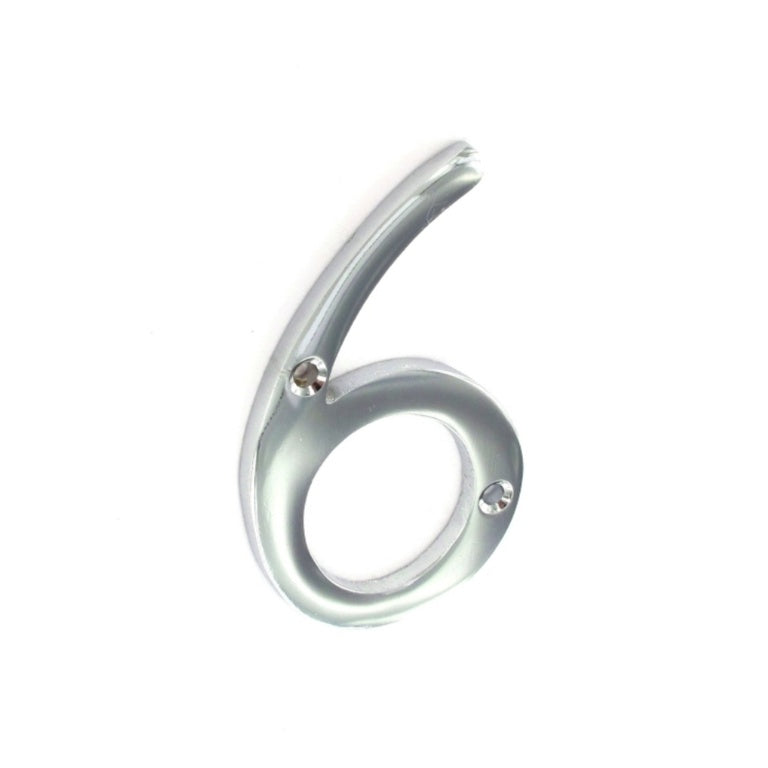 Securit Chrome Numeral 75mm