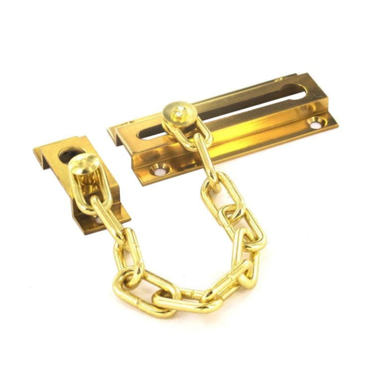 Securit Brass Door Chain