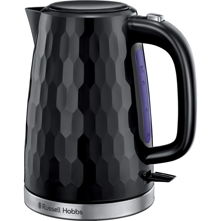 Russell Hobbs Black Honeycomb Kettle