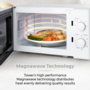 Tower 20L Manual Microwave 700w