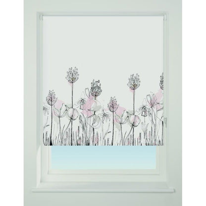 Universal Roller Blind Floral Border