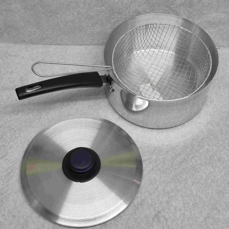 Mtk Housewares Chip Pan With Basket Non Stick