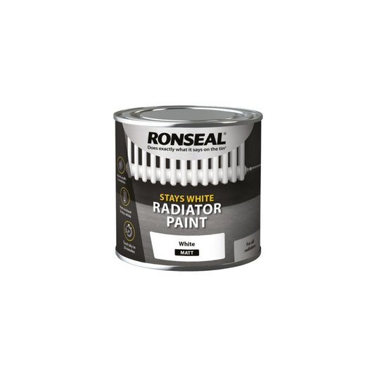 Pintura para radiador Ronseal Stay White