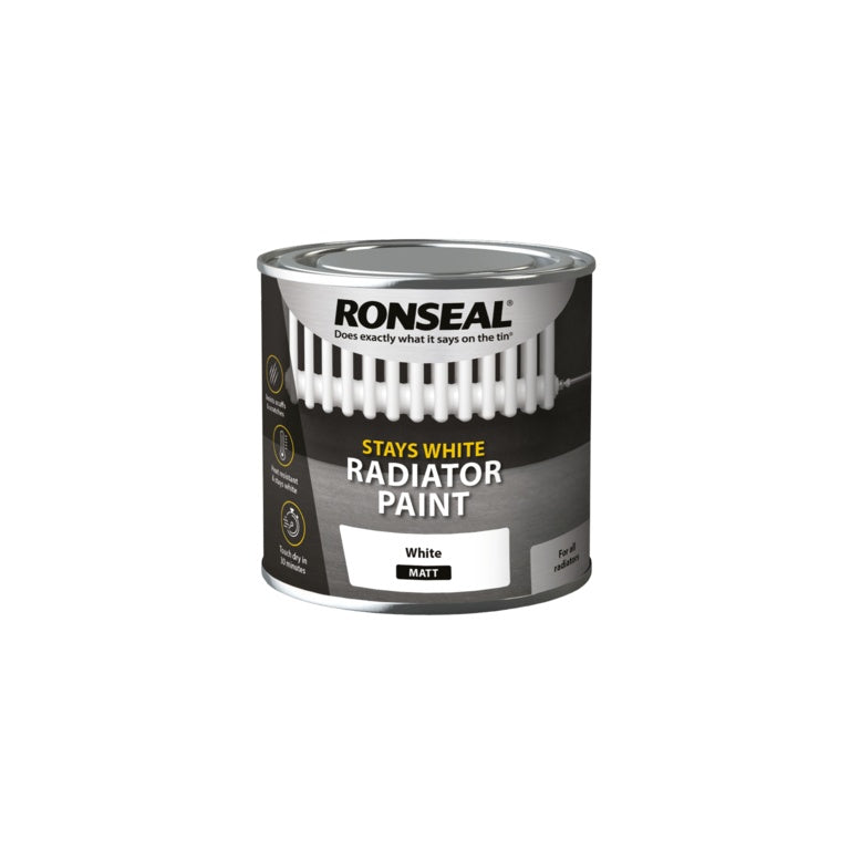 Ronseal Stay White Radiator Paint