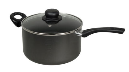 Mtk Housewares Sauce Pan & Glass Lid Non Stick