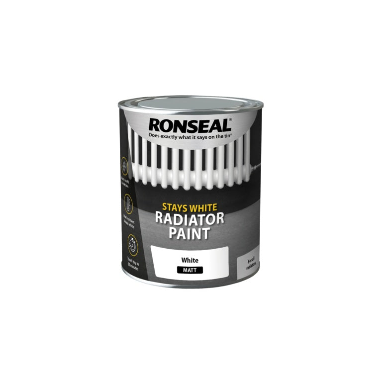 Ronseal Stay White Radiator Paint