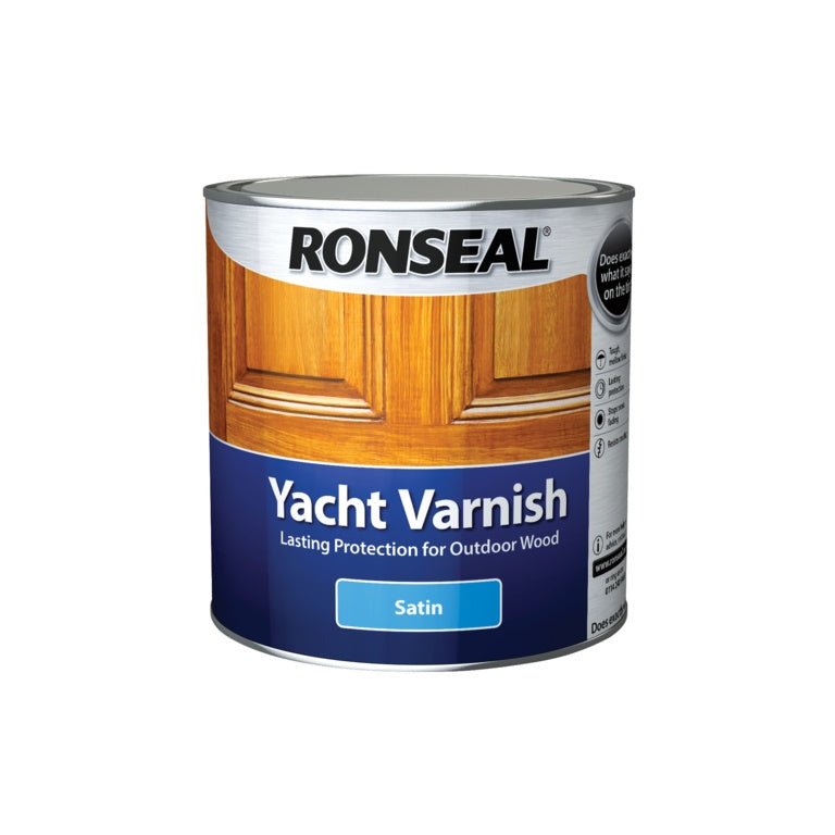 Ronseal Yacht Varnish Satin 2.5L