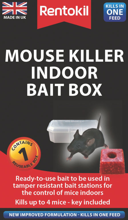 Rentokil Mouse Killer Bait Box