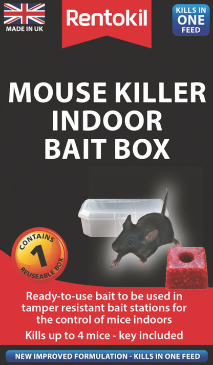 Rentokil Mouse Killer Bait Box