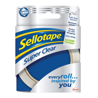 Sellotape Super Clear Roll