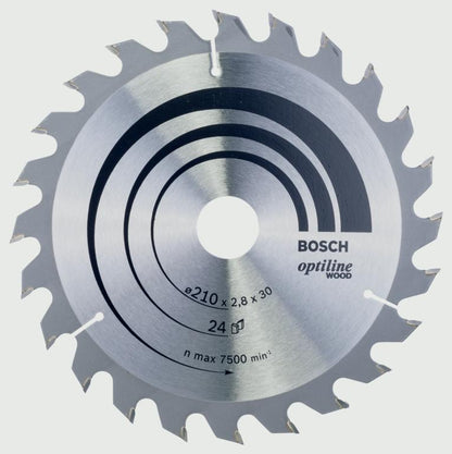 Hoja de sierra circular para madera Bosch 24T