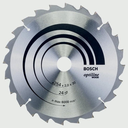 Hoja de sierra circular para madera Bosch 24T